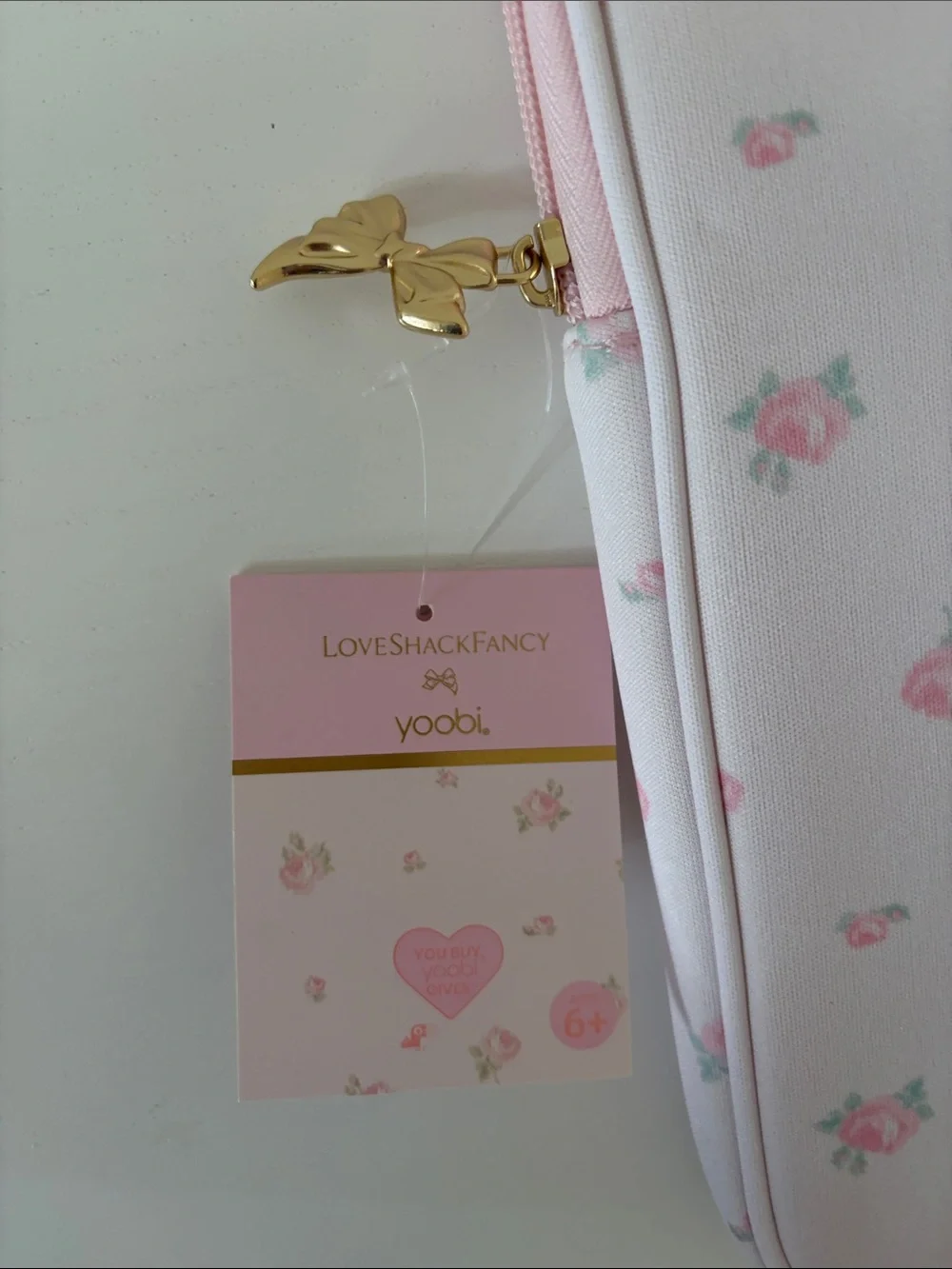 🆕 LoveShackFancy × Target - pink Laptop Sleeve